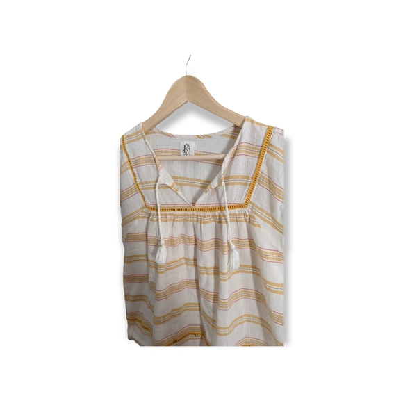 Anthropologie dRA Getty Fringe Boho Top - Picture 3 of 3